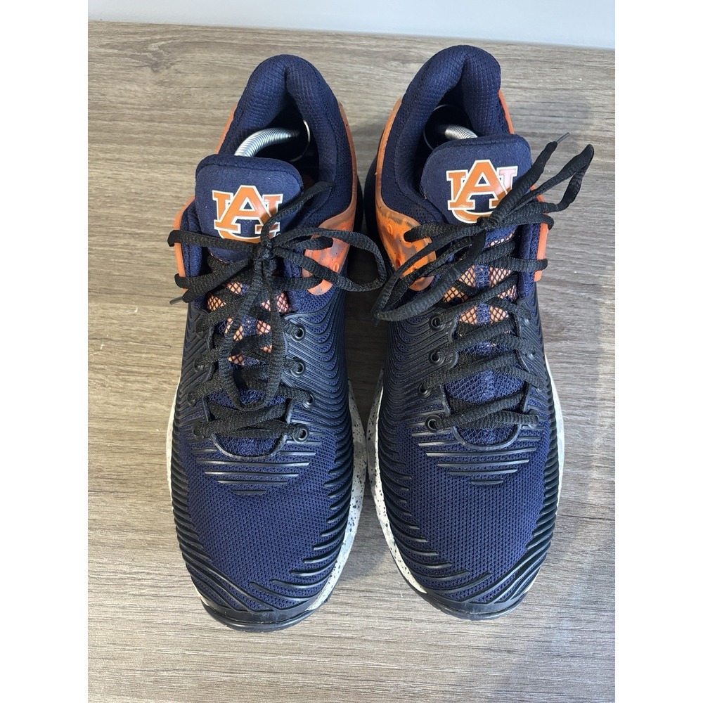 Under Armour Navy Auburn Tigers HOVR Apex Training Shoes M-12.5 W-14